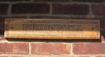Pyrography house name sign by Wood Cave